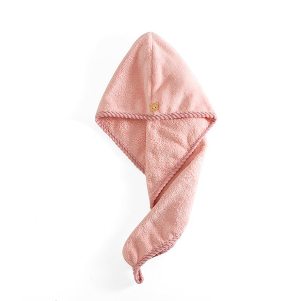 Microfiber Rapid Drying Hair Towel