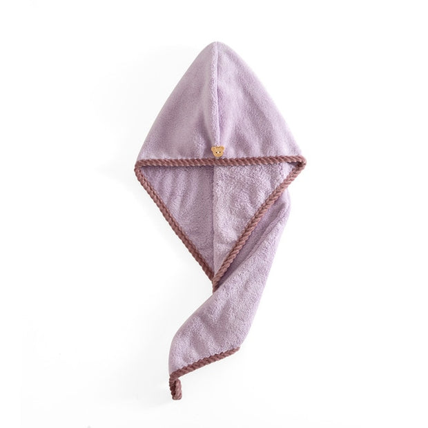 Microfiber Rapid Drying Hair Towel