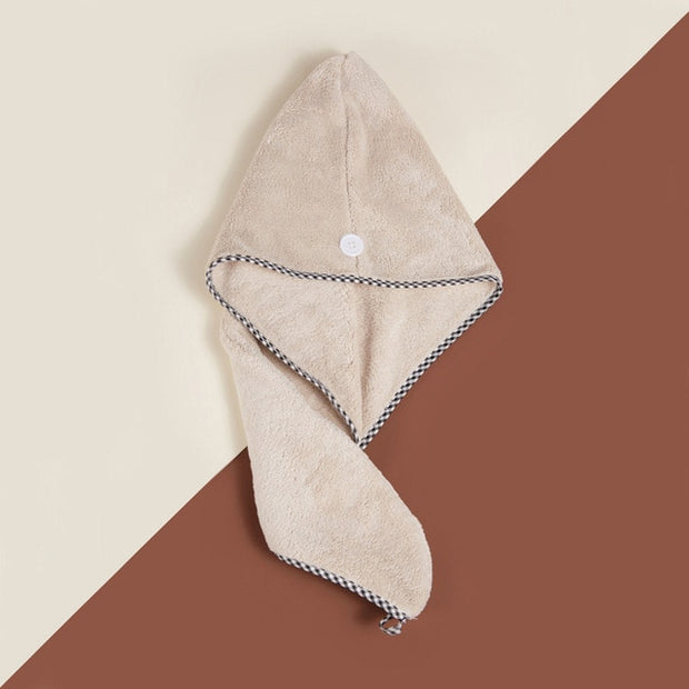 Microfiber Rapid Drying Hair Towel