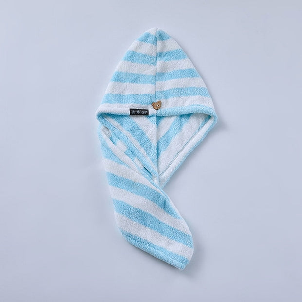 Microfiber Rapid Drying Hair Towel
